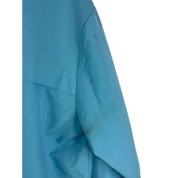 VTG Y2K 90s Nike Baby Blue Lightweight Full Zip Track Activewear Jacket XL - Picture 6 of 13